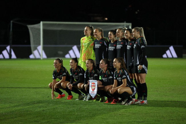 arsenal-women-fc-during-juventus-women-vs-arsenal-uefa-champions-league-women-football-match-in-biella-italy-november-12-2024