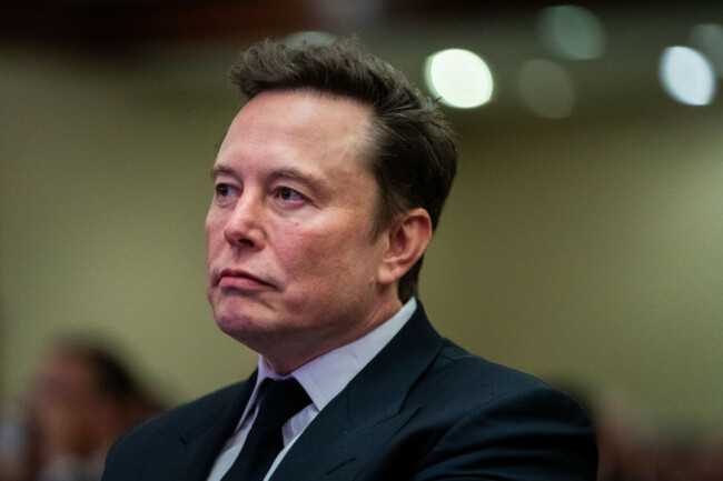 washington-united-states-of-america-13th-nov-2024-elon-musk-listens-as-united-states-president-elect-donald-trump-speaks-during-a-meeting-with-us-house-republicans-at-the-hyatt-regency-hotel-in-wa