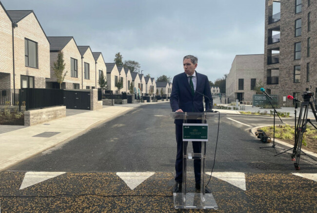 taoiseach-simon-harris-at-the-launch-one-of-the-largest-public-housing-projects-in-years-in-shankill-in-south-dublin-the-first-phase-includes-51-affordable-purchase-houses-195-cost-rental-apartments