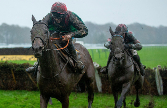 shoot-first-ridden-by-jockey-alex-harvey-jumps-the-last-hurdle-to-win-in-the-betfair-stayers-handicap-hurdle-at-haydock-park-racecourse-newton-le-willows-picture-date-saturday-november-23-2024