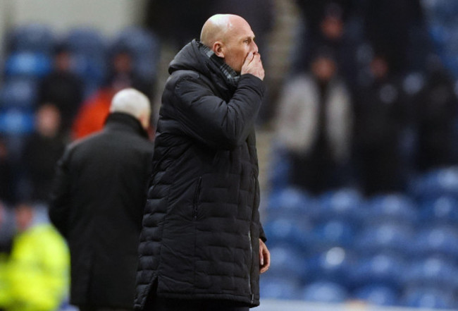 rangers-manager-philippe-clement-during-the-william-hill-premiership-match-at-ibrox-stadium-glasgow-picture-date-saturday-november-23-2024