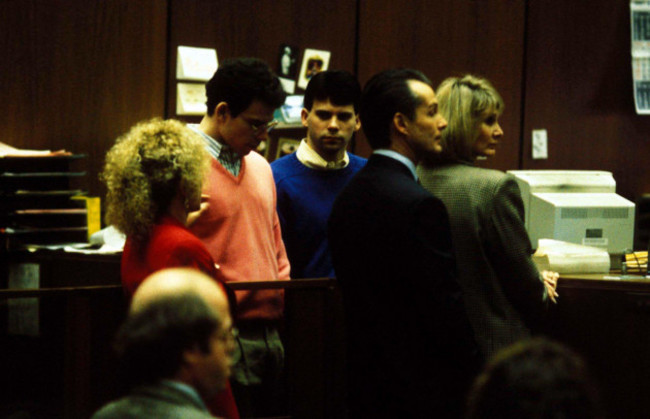 1992-los-angeles-california-u-s-erik-menendez-l-with-brother-lyle-menendez-r-and-leslie-abramson-is-in-red-jacket-joseph-lyle-menendez-and-erik-galen-menendez-are-american-brothers-from-be