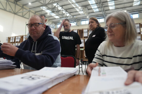 counting-continues-for-irelands-general-election-at-nemo-rangers-gaa-club-after-cork-north-central-candidate-mick-barry-for-solidarity-requested-a-recount-picture-date-monday-december-2-2024