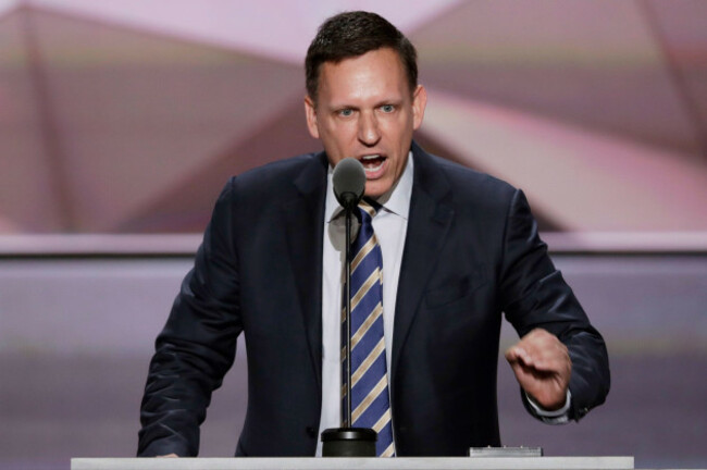 file-in-this-july-21-2016-file-photo-entrepreneur-peter-thiel-speaks-during-the-final-day-of-the-republican-national-convention-in-cleveland-the-u-s-department-of-labor-has-filed-a-lawsuit-accu