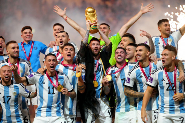 file-photo-dated-18-12-2022-of-argentina-captain-lionel-messi-lifts-the-fifa-world-cup-trophy-saudi-arabia-is-set-to-be-officially-awarded-hosting-rights-for-the-2034-mens-world-cup-on-wednesday-is