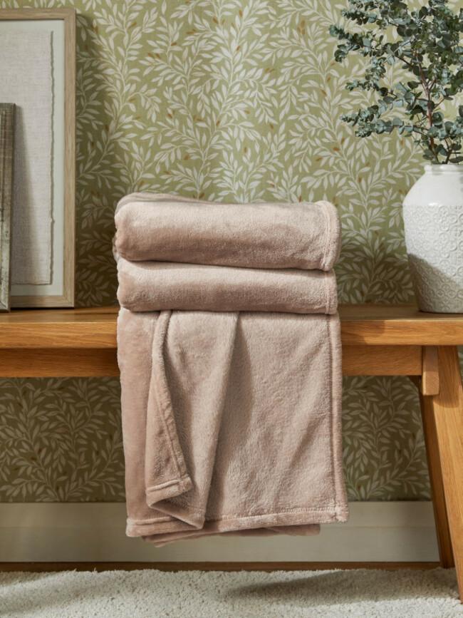 Mink Brown Plush Fleece Throw €15.50 - €45. Next. www.next.ie