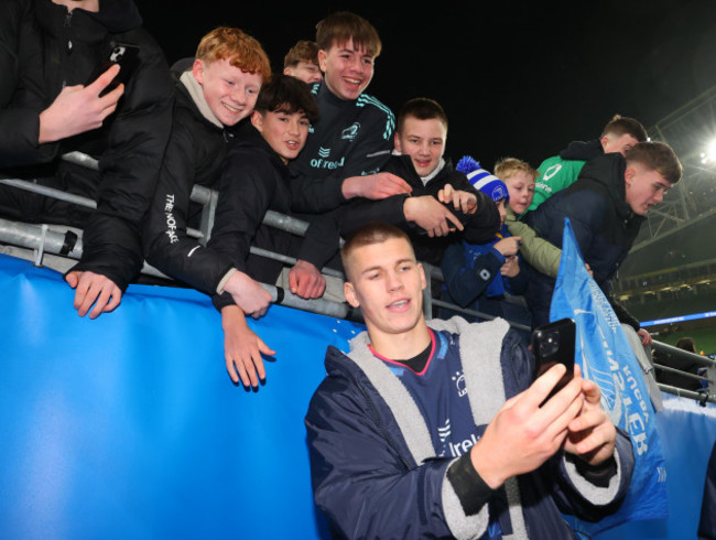 sam-prendergast-with-fans-after-the-game