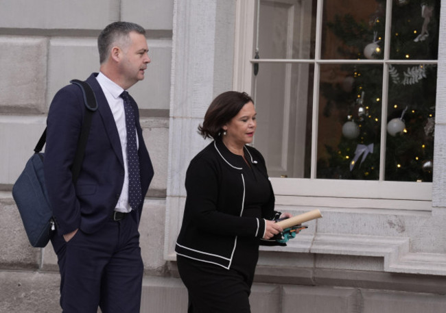 pearse-doherty-and-sinn-fein-president-mary-lou-mcdonald-arrive-at-leinster-house-in-dublin-ahead-of-the-first-sitting-of-the-new-dail-since-the-irish-general-election-the-174-tds-will-vote-by-secret