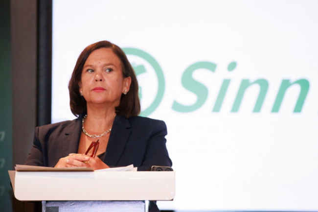 sinn-feins-president-mary-lou-mcdonald-during-the-launch-of-the-partys-plan-for-international-protection-at-clayton-hotel-in-dublin-picture-date-tuesday-july-23-2024