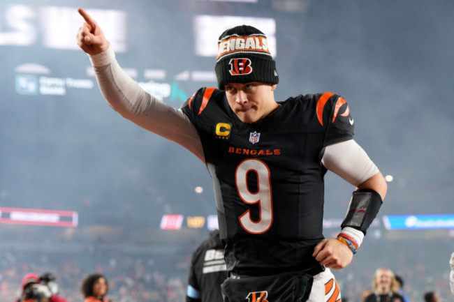 cincinnati-bengals-quarterback-joe-burrow-9-celebrates-after-an-nfl-football-game-against-the-denver-broncos-in-cincinnati-saturday-dec-28-2024-ap-photojeff-dean