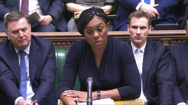 screen-grab-of-conservative-party-leader-kemi-badenoch-speaking-during-prime-ministers-questions-in-the-house-of-commons-london-picture-date-wednesday-january-8-2025