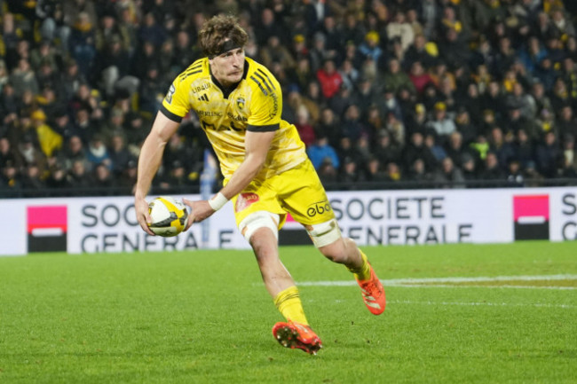 la-rochelle-france-04th-jan-2025-oscar-jegou-of-stade-rochelais-during-the-french-championship-top-14-rugby-union-match-between-stade-rochelais-and-stade-toulousain-on-4-january-2025-at-marcel-def