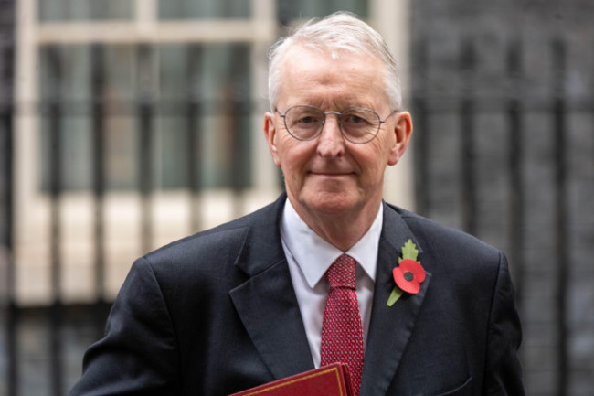 london-uk-30th-oct-2024-hillary-benn-northern-ireland-secretary-at-a-cabinet-meeting-at-10-downing-street-london-credit-ian-davidsonalamy-live-news