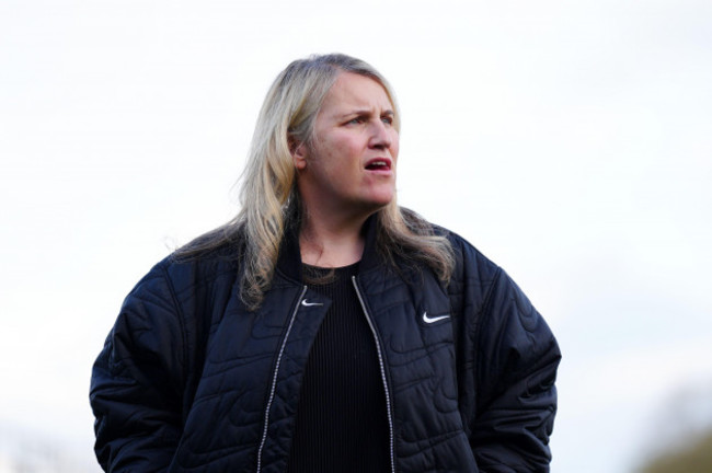 chelsea-manager-emma-hayes-ahead-of-the-barclays-womens-super-league-match-at-kingsmeadow-london-picture-date-wednesday-april-17-2024