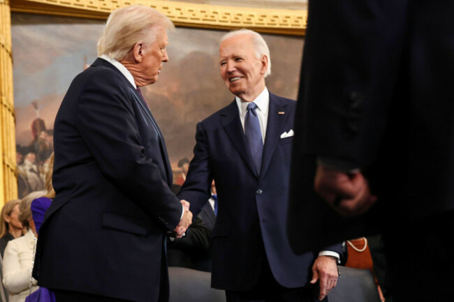 president-elect-donald-trump-greets-president-joe-biden-during-the-60th-presidential-inauguration-in-the-rotunda-of-the-u-s-capitol-in-washington-monday-jan-20-2025-chip-somodevillapool-photo