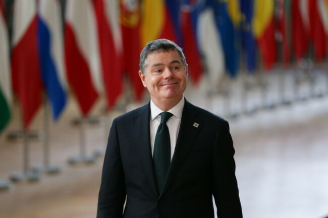 brussels-belgium-24th-mar-2023-president-of-the-eurogroup-paschal-donohoe-arrives-for-the-european-council-meeting-and-euro-summit-in-brussels-belgium-march-24-2023-credit-zheng-huansongxinh