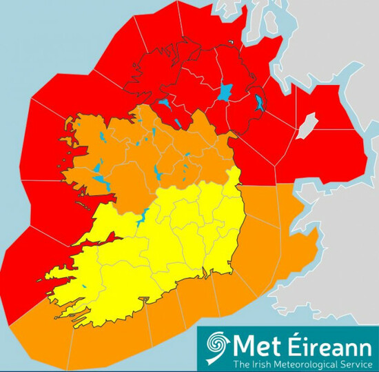 Warnings map