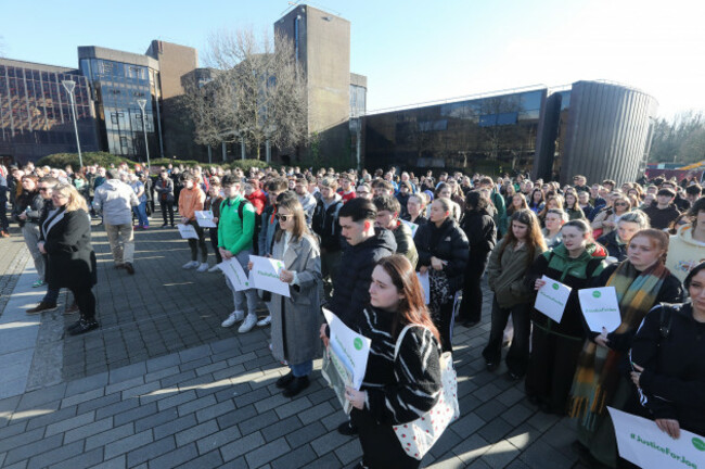 Joe Drennan Vigil at the University of Limerick 13
