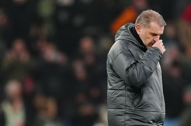 tottenham-hotspur-manager-ange-postecoglou-stands-dejected-after-the-emirates-fa-cup-fourth-round-match-at-villa-park-birmingham-picture-date-sunday-february-9-2025