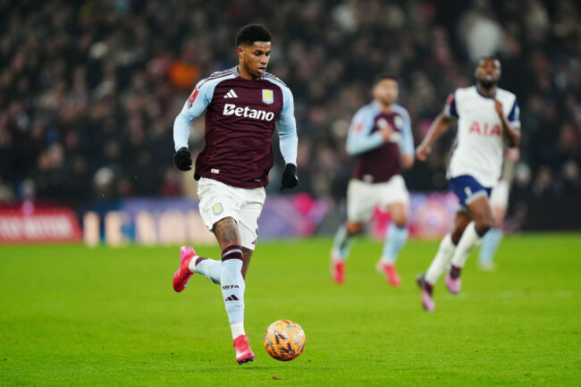 aston-villas-marcus-rashford-during-the-emirates-fa-cup-fourth-round-match-at-villa-park-birmingham-picture-date-sunday-february-9-2025