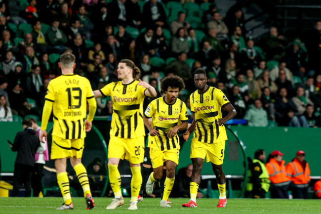 serhou-guirassy-forward-of-borussia-dortmund-celebrates-after-scoring-a-goal-during-the-uefa-champions-league-202425-league-knockout-phase-play-offs-first-leg-football-match-between-sporting-cp-and-b