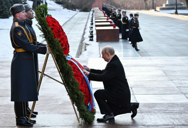 russian-president-vladimir-putin-attends-a-wreath-laying-ceremony-at-the-tomb-of-the-unknown-soldier-near-the-kremlin-wall-during-the-national-celebrations-of-the-defender-of-the-fatherland-day-in