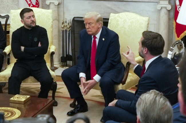 vice-president-jd-vance-right-speaks-with-ukrainian-president-volodymyr-zelenskyy-left-as-president-donald-trump-listens-in-the-oval-office-at-the-white-house-friday-feb-28-2025-in-washington