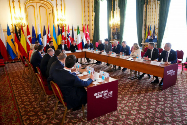 canada-prime-minister-justin-trudeau-sixth-from-right-looks-towards-british-prime-minister-keir-starmer-and-ukrainian-president-volodymyr-zelenskyy-as-they-take-part-in-a-plenary-during-the-securing
