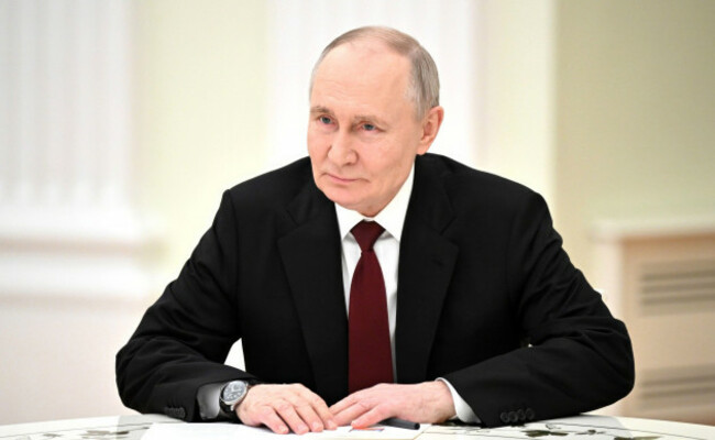 moscow-russia-27th-feb-2025-russian-president-vladimir-putin-listens-to-north-korean-central-committee-politburo-member-ri-hi-yong-during-a-bilateral-meeting-at-the-kremlin-february-27-2025-in