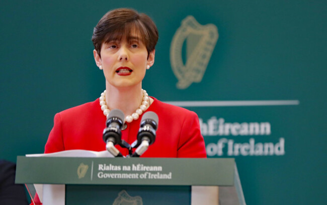 education-minister-norma-foley-holds-a-press-conference-on-calculated-grades-at-the-department-of-education-in-dublin