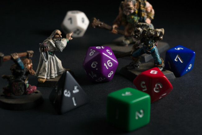 dungeons-and-dragons-dice-and-hand-painted-lead-figures-produced-by-games-workshop-in-1983-as-accessories-to-the-game