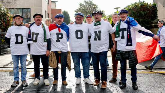 a-view-of-france-fans-ahead-of-the-match