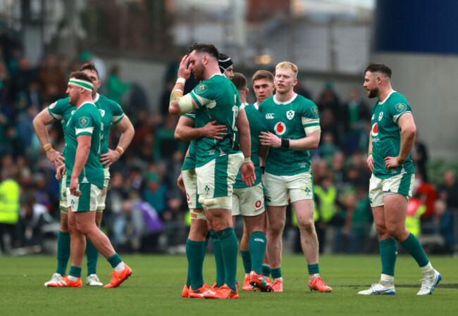 irelands-james-ryan-reacts-following-the-guinness-mens-six-nations-match-the-aviva-stadium-dublin-picture-date-saturday-march-8-2025