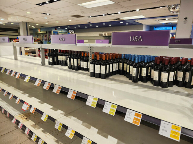halifax-nova-scotia-canada-march-5th-2025-in-retaliation-of-the-tariffs-imposed-on-canada-by-president-trump-all-us-made-alcohol-products-have-been-removed-from-shelves-in-nova-scotia-liquor-com