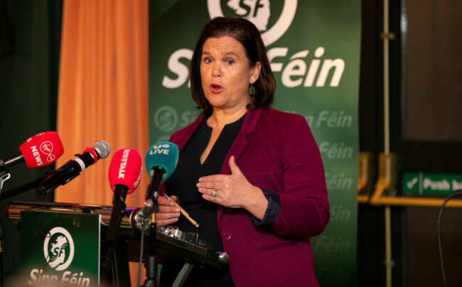 sinn-fein-leader-mary-lou-mcdonald-speaking-during-a-press-conference-at-the-alex-hotel-in-dublin-the-sinn-fein-leader-has-said-she-will-not-attend-an-event-at-the-white-house-around-st-patricks-day