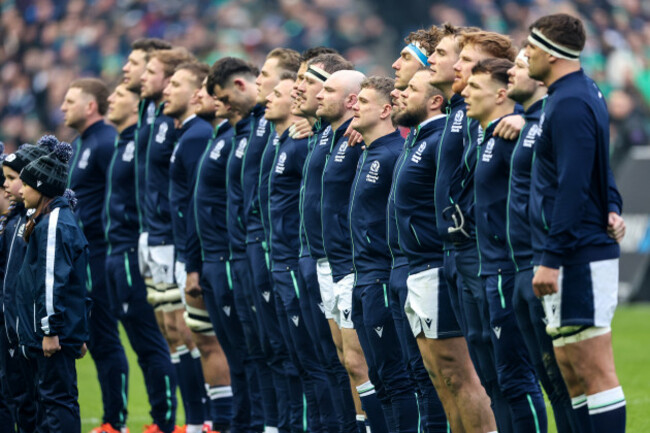 the-scotland-team-stand-for-the-national-anthems