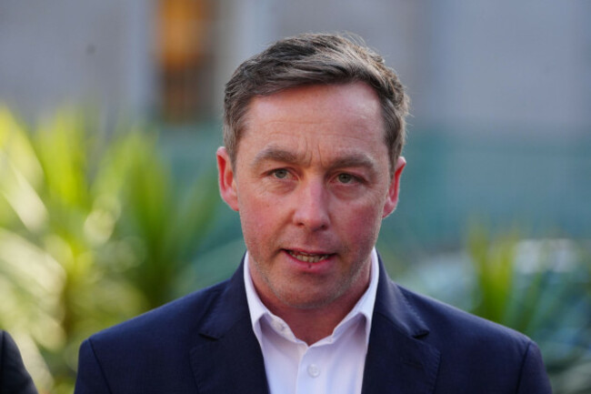 social-democrats-politician-rory-hearne-speaking-to-the-media-at-leinster-house-in-dublin-picture-date-wednesday-february-5-2025