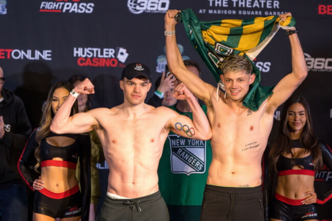 new-york-united-of-states-15th-mar-2025-weigh-in-of-the-athletes-emmet-brennan-vs-kevin-warrior-cronin-preceding-the-boxing-match-dubbed-the-biggest-irish-boxing-card-in-new-york-history-on-st-pa
