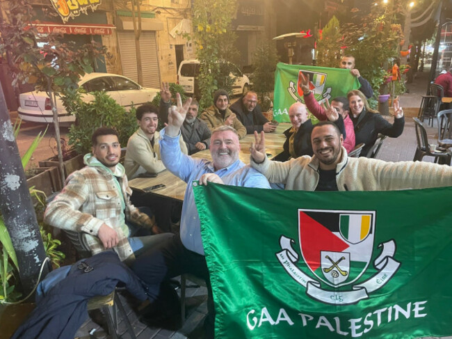 GAA Pal group with flag