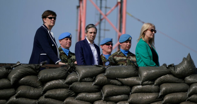 tanaiste-simon-harris-during-his-visit-camp-shamrock-near-the-border-with-lebanon-and-israel-to-visit-defence-forces-troops-serving-with-the-unifil-peacekeeping-mission-amid-escalating-clashes-between