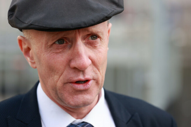 independent-td-michael-healy-rae-leaves-leinster-house-dublin-after-fianna-fail-leader-micheal-martin-was-selected-by-members-of-the-dail-to-be-the-new-taoiseach-picture-date-thursday-january-23