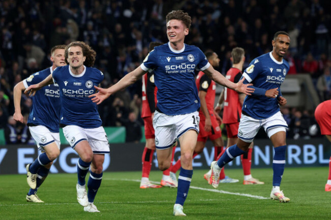 bielefelds-maximilian-groer-center-celebrates-scoring-their-sides-second-goal-of-the-game-during-the-german-soccer-cup-dfb-pokal-semi-final-soccer-match-between-arminia-bielefeld-and-bayer-leve