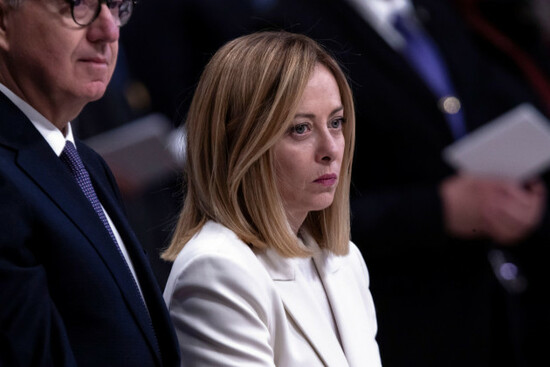 vatican-city-vatican-2-april-2025-italian-premier-giorgia-meloni-attends-a-mass-celebrated-by-cardinal-pietro-parolin-for-the-20th-anniversary-of-the-death-of-saint-john-paul-ii-in-st-pete