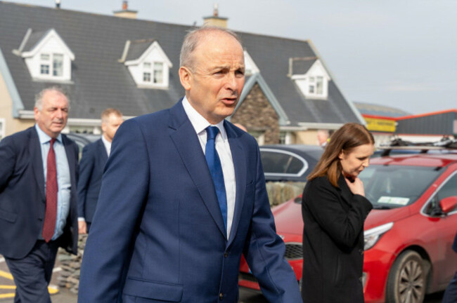 taoiseach-micheal-martin-arrives-at-st-finians-church-in-waterville-co-kerry-for-the-funeral-of-gaa-hall-of-fame-inductee-michael-micko-odwyer-picture-date-saturday-april-5-2025