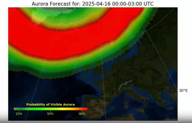 Aurora Forecast Magie.ie