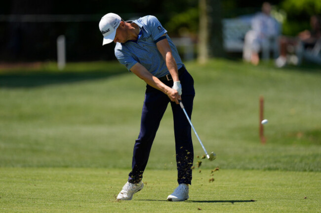justin-thomas-hits-from-the-eighth-fairway-during-the-first-round-of-the-rbc-heritage-golf-tournament-thursday-april-17-2025-in-hilton-head-island-s-c-ap-photomike-stewart