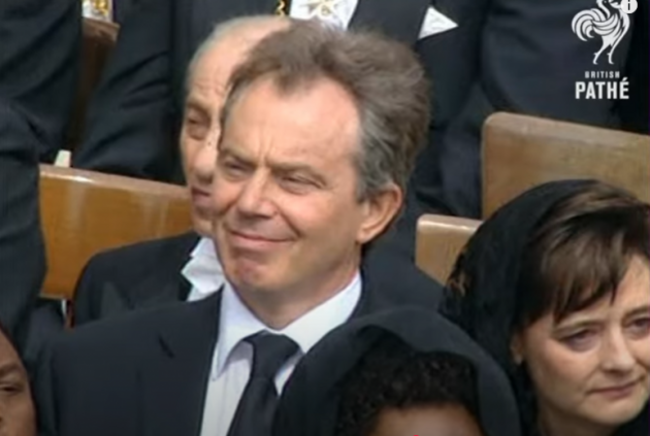 blair funeral