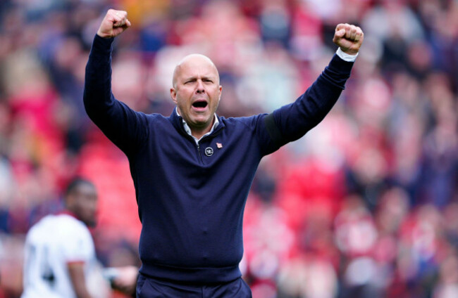 liverpool-manager-arne-slot-celebrates-after-the-premier-league-match-at-anfield-liverpool-picture-date-sunday-april-13-2025