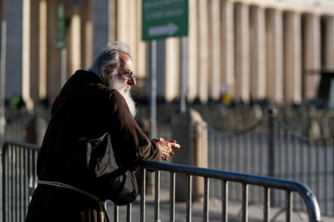 a-person-in-st-peters-square-april-25-2025-in-vatican-city-italy-nearly-130000-people-have-paid-their-respects-to-the-pontiff-many-of-whom-queued-for-hours-to-see-him-lying-in-the-open-casket