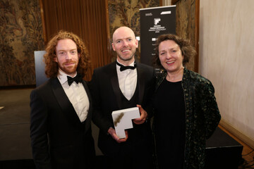 Shawn Fitzgerald Ahern, Michael Gallen & Maura O'Keeffe - Winners of the FEDORA Opera Prize 2025 © Katharina Schiffl